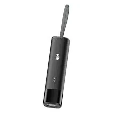 [SKU710] POWEREASY - Batterie externe 5000 mAh 12 W (type C) - Noir A1110 (noir) 