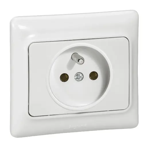 [SKU106SP] PRISE DE COURANT A PUIT  ENCASTRE 2P+T 230V 3500W 16A BLC KAPTIKA LEGRAND